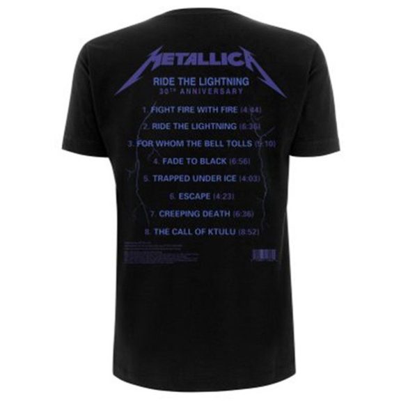 METALLICA: Ride The Lightning Tracks (póló) METALLICA: Ride The Lightning Tracks (póló)