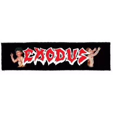 EXODUS: Logo Bonded superstrip (22 cm x 5 cm) (felvarró)