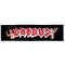 EXODUS: Logo Bonded superstrip (22 cm x 5 cm) (felvarró)