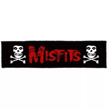 MISFITS: Logo Superstrip (22 cm x 5 cm) (felvarró)