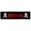 MISFITS: Logo Superstrip (22 cm x 5 cm) (felvarró)