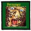 PESTILENCE: Consuming Impulse (9,5 cm x 9,5 cm) (felvarró)