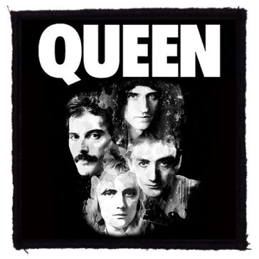 QUEEN: Faces (9 cm x 9,5 cm) (felvarró)