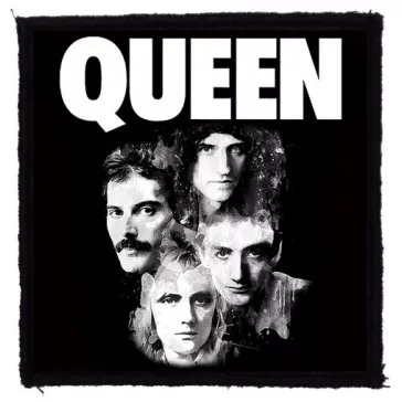 QUEEN: Faces (9 cm x 9,5 cm) (felvarró)
