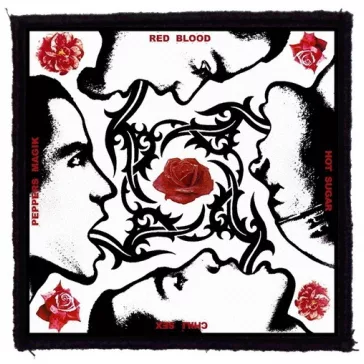   RED HOT CHILI PEPPERS: Blood Sugar (9,5 cm x 9,5 cm) (felvarró)