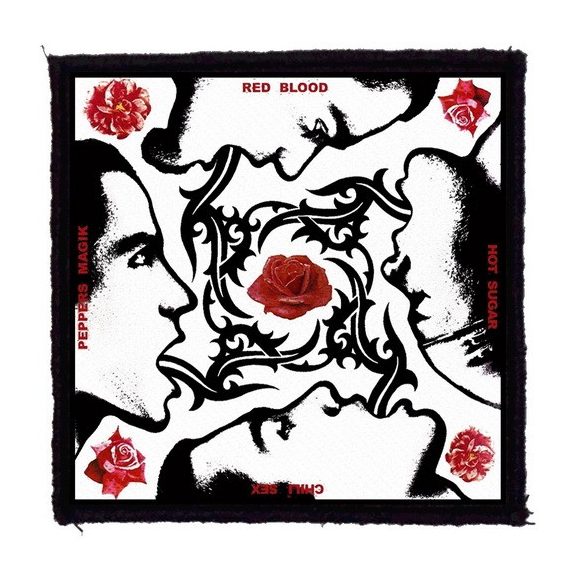 RED HOT CHILI PEPPERS: Blood Sugar (9,5 cm x 9,5 cm) (felvarró) RED HOT CHILI PEPPERS: Blood Sugar (9,5 cm x 9,5 cm) (felvarró)