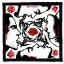 RED HOT CHILI PEPPERS: Blood Sugar (9,5 cm x 9,5 cm) (felvarró)