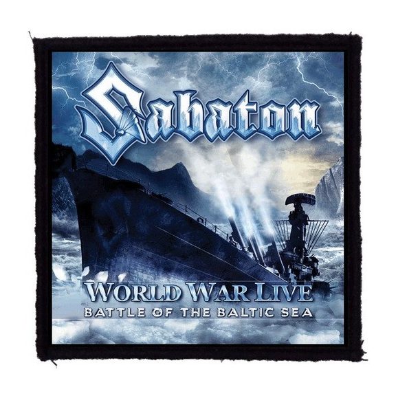 SABATON: World War Live (9,5 cm x 9,5 cm) (felvarró) SABATON: World War Live (9,5 cm x 9,5 cm) (felvarró)