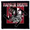 NAPALM DEATH: Nazi Punks (9,5 cm x 9,5 cm) (felvarró)