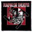 NAPALM DEATH: Nazi Punks (9,5 cm x 9,5 cm) (felvarró)