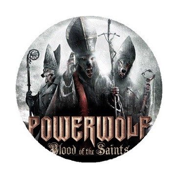 POWERWOLF: Blood Of The Saints (nagy jelvény, 3,7 cm)