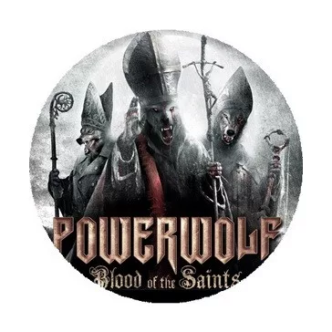 POWERWOLF: Blood Of The Saints (nagy jelvény, 3,7 cm)