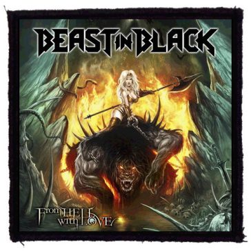   BEAST IN BLACK: From Hell With Love (9,5 cm x 9,5 cm) (felvarró)
