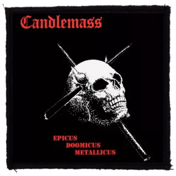   CANDLEMASS: Epicus Doomicus Metallicus (9,5 cm x 9,5 cm) (felvarró)