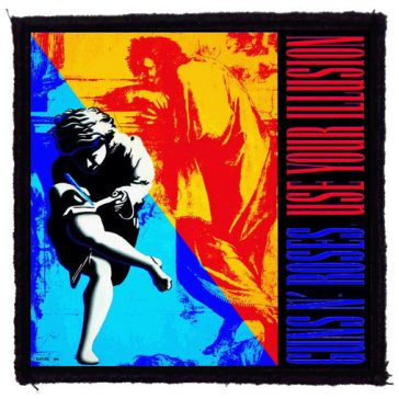 GUNS N' ROSES: Use 1-2 (9,5 cm x 9,5 cm) (felvarró)