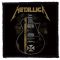 METALLICA: Hetfield Guitar (9,5 cm x 9,5 cm) (felvarró)