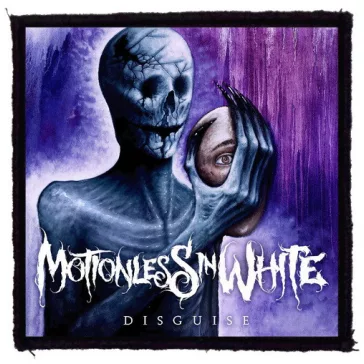 MOTIONLESS IN WHITE: Disguise (9,5 cm x 9,5 cm) (felvarró)