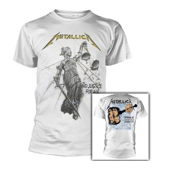 METALLICA: And Justice For All (white) (póló) METALLICA: And Justice For All (white) (póló)