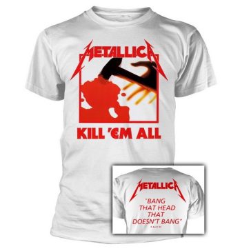 METALLICA: Kill 'em All (white) (póló)