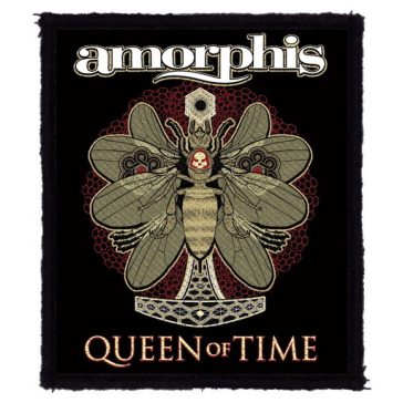 AMORPHIS: Queen Of Time (8 cm x 9,5 cm) (felvarró)