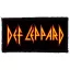 DEF LEPPARD: Logo (9,5 cm x 4,5 cm) (felvarró)