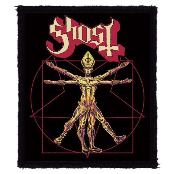 GHOST: The Vitruvian Ghost (8 cm x 9,5 cm) (felvarró) GHOST: The Vitruvian Ghost (8 cm x 9,5 cm) (felvarró)