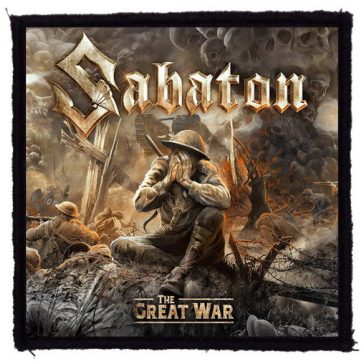 SABATON: The Great War (9,5 cm x 9,5 cm) (felvarró)
