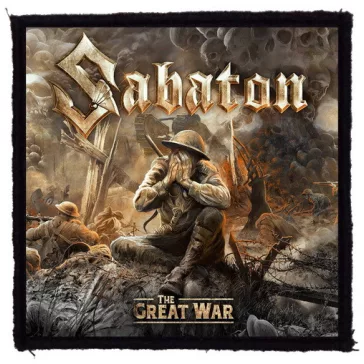 SABATON: The Great War (9,5 cm x 9,5 cm) (felvarró)