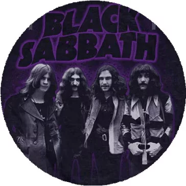 BLACK SABBATH: Master Band (nagy jelvény, 3,7 cm)