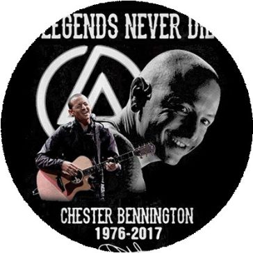 LINKIN PARK: Legends Never Die (nagy jelvény, 3,7 cm)