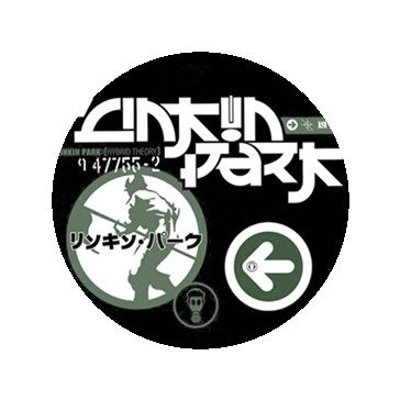 LINKIN PARK: Hybrid Logo (jelvény, 2,5 cm)