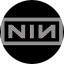 NINE INCH NAILS: Logo (jelvény, 2,5 cm)