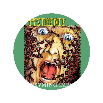 PESTILENCE: Consuming Impulse (jelvény, 2,5 cm)