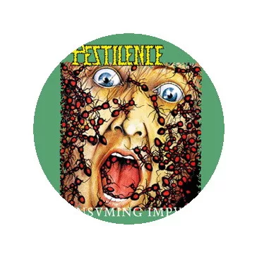 PESTILENCE: Consuming Impulse (jelvény, 2,5 cm)
