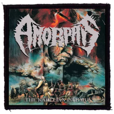 AMORPHIS: The Karelian Isthmus (9,5 cm x 9,5 cm) (felvarró)