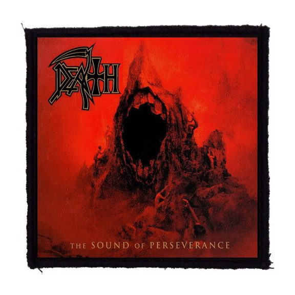 DEATH: Sound Of Perseverance (9,5 cm x 9,5 cm) (felvarró) DEATH: Sound Of Perseverance (9,5 cm x 9,5 cm) (felvarró)