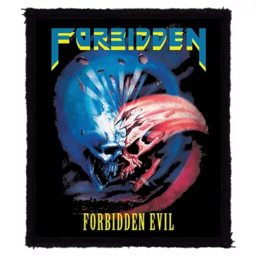 FORBIDDEN: Forbidden Evil (8 cm x 9,5 cm) (felvarró)