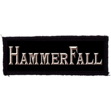 HAMMERFALL: Logo (12,5 cm x 4 cm) (felvarró)