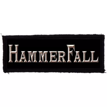 HAMMERFALL: Logo (12,5 cm x 4 cm) (felvarró)