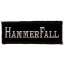 HAMMERFALL: Logo (12,5 cm x 4 cm) (felvarró)