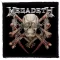 MEGADETH: Final Killing (9,5 cm x 9,5 cm) (felvarró)