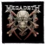 MEGADETH: Final Killing (9,5 cm x 9,5 cm) (felvarró)
