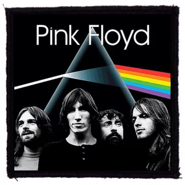 PINK FLOYD: Band DSOTM (9,5 cm x 9,5 cm) (felvarró)