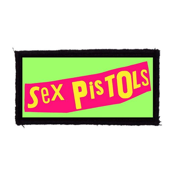 SEX PISTOLS: Logo (9,5 cm x 4,5 cm) (felvarró) SEX PISTOLS: Logo (9,5 cm x 4,5 cm) (felvarró)