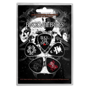 BLACK VEIL BRIDES - Skull (5 db pengető, 1 mm vastag)