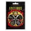 GUNS N' ROSES - Bullet Logo (5 db pengető, 1 mm vastag)