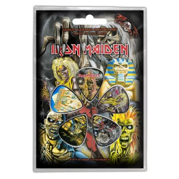 IRON MAIDEN - Early Albums (5 db pengető, 1 mm vastag)