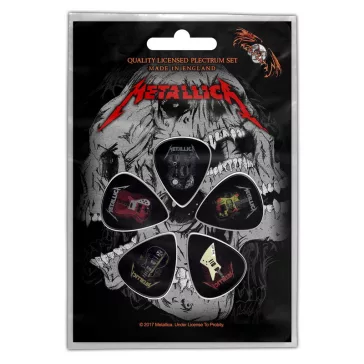 METALLICA - Guitars (5 db pengető, 1 mm vastag)