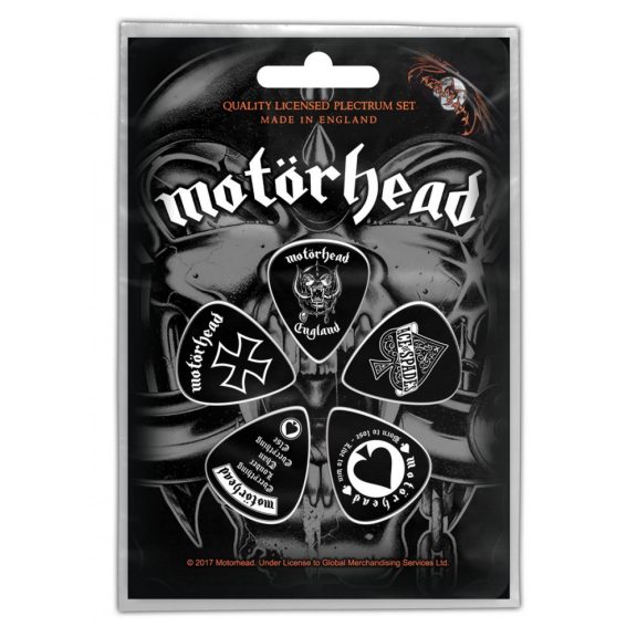 MOTORHEAD - England (5 db pengető, 1 mm vastag) MOTORHEAD - England (5 db pengető, 1 mm vastag)