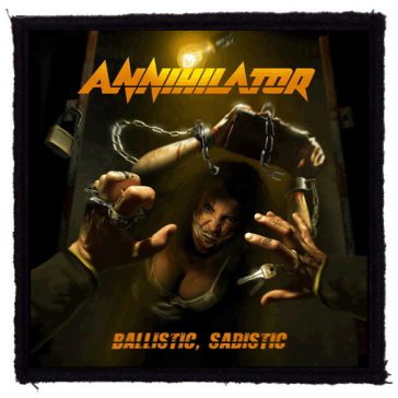   ANNIHILATOR: Ballistic Sadistic (9,5 cm x 9,5 cm) (felvarró)